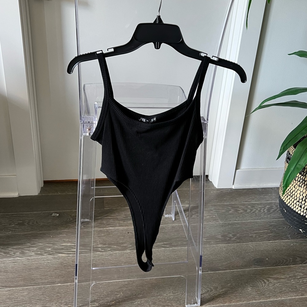 Zara High Leg Bodysuit